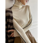 Manon Ricard | French High-Neck Knit Sweater For Women