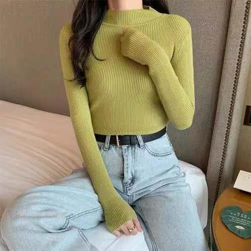 Charlotte Devereux | Ribbed Mock Neck Sweater For Women