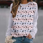 Genevieve Thibault | Halloween Print Sweater For Women