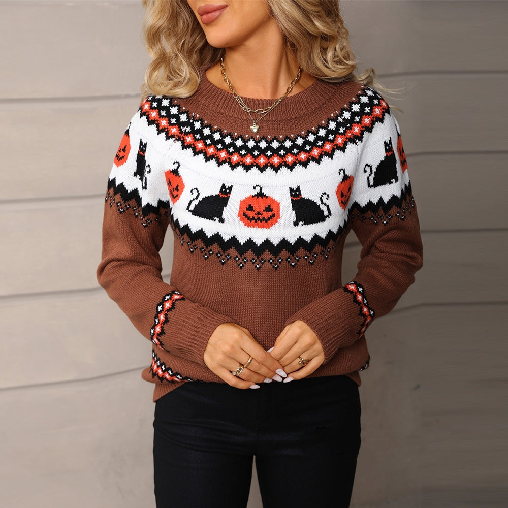 Autumn Faircloth | Halloween Knit Sweater For Women