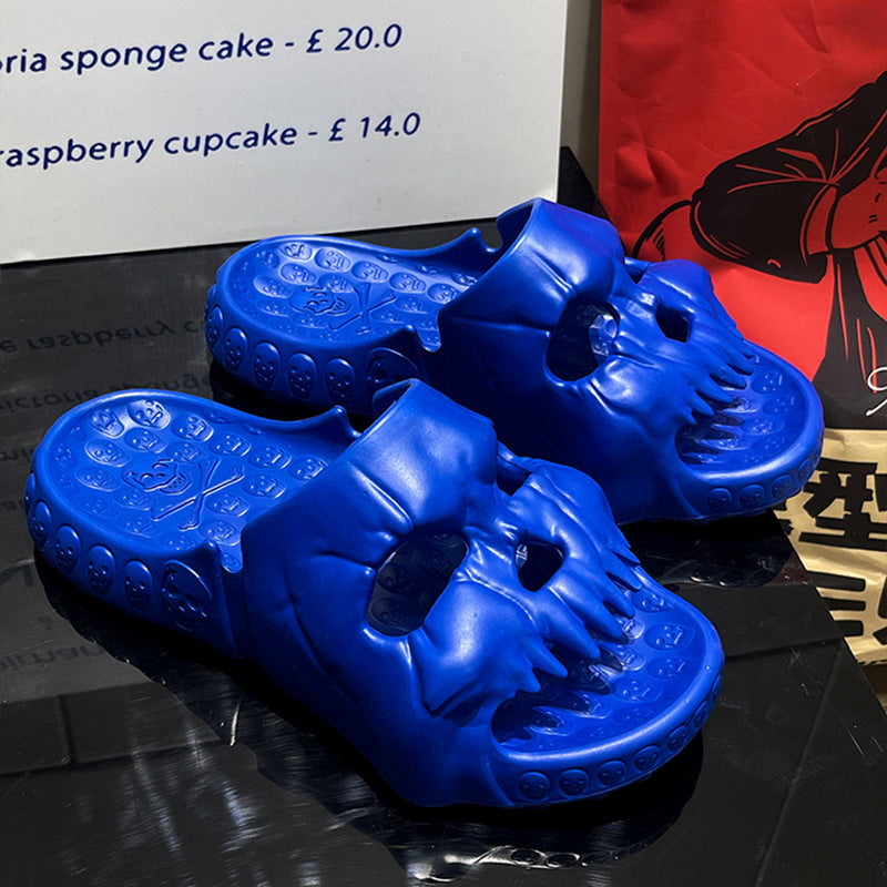 Skeleton Crew | Skull Halloween Slippers For Unisex