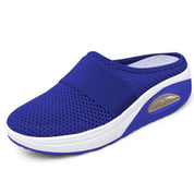 Isabella Moreau | Mesh Platform Slide Sneakers For Women