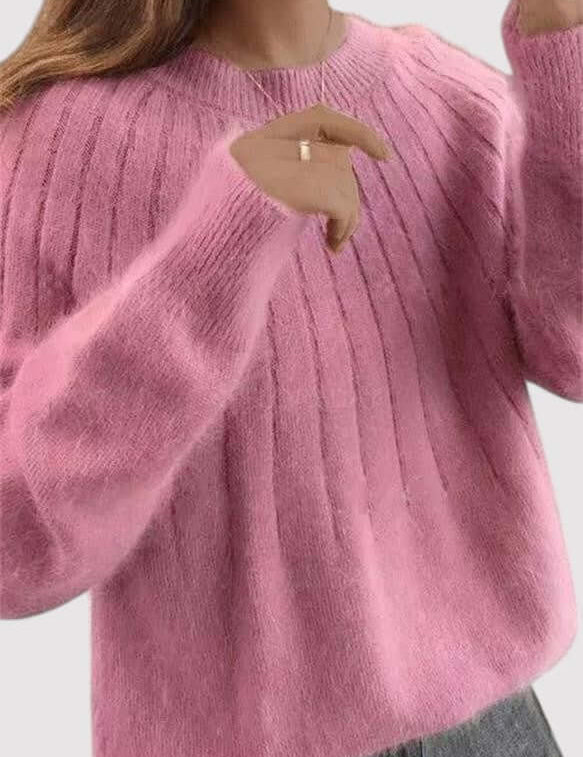 Genevieve Laurent | Soft High Neck Sweater For Women