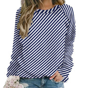 Scarlett Monroe | American Flag Print Sweatshirt For Women