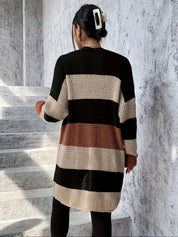 Rosalie Northwood | Colorblock Longline Cardigan For Women