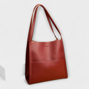 Rosalind Cavalli | Structured Tote Handbag in Cognac