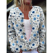 Margherita Solano | Striped Color-Block Knit Cardigan For Women