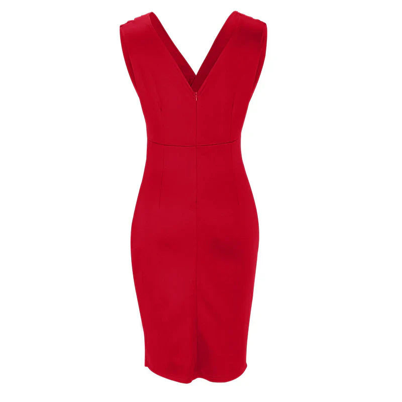 Eleanora Voss | Fitted Midi Dress For Women