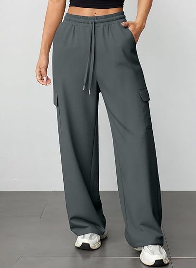 Odile Carrington | Cargo Wide-Leg Jogger Pants For Women