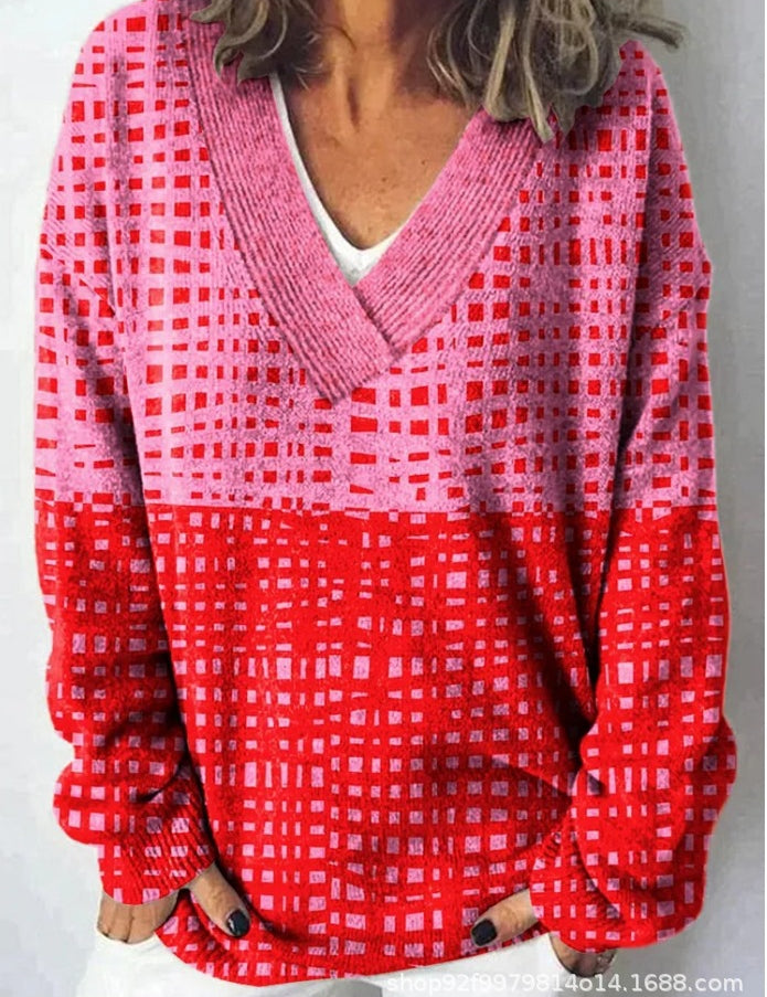 Vivienne Castellane | Colorblock Striped Sweater For Women
