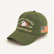 Delphine Lachapelle | Eagle Embroidered 1776 Veterans Day Baseball Cap Unisex