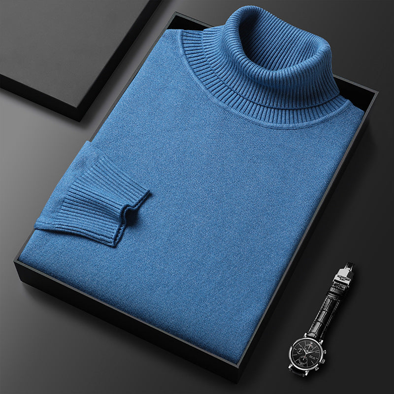 Hayes Norham | Fine Knit Turtleneck Sweater For Men