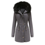 Vivienne Stonecroft | Women's Faux Fur Hooded Parka Winter Coat