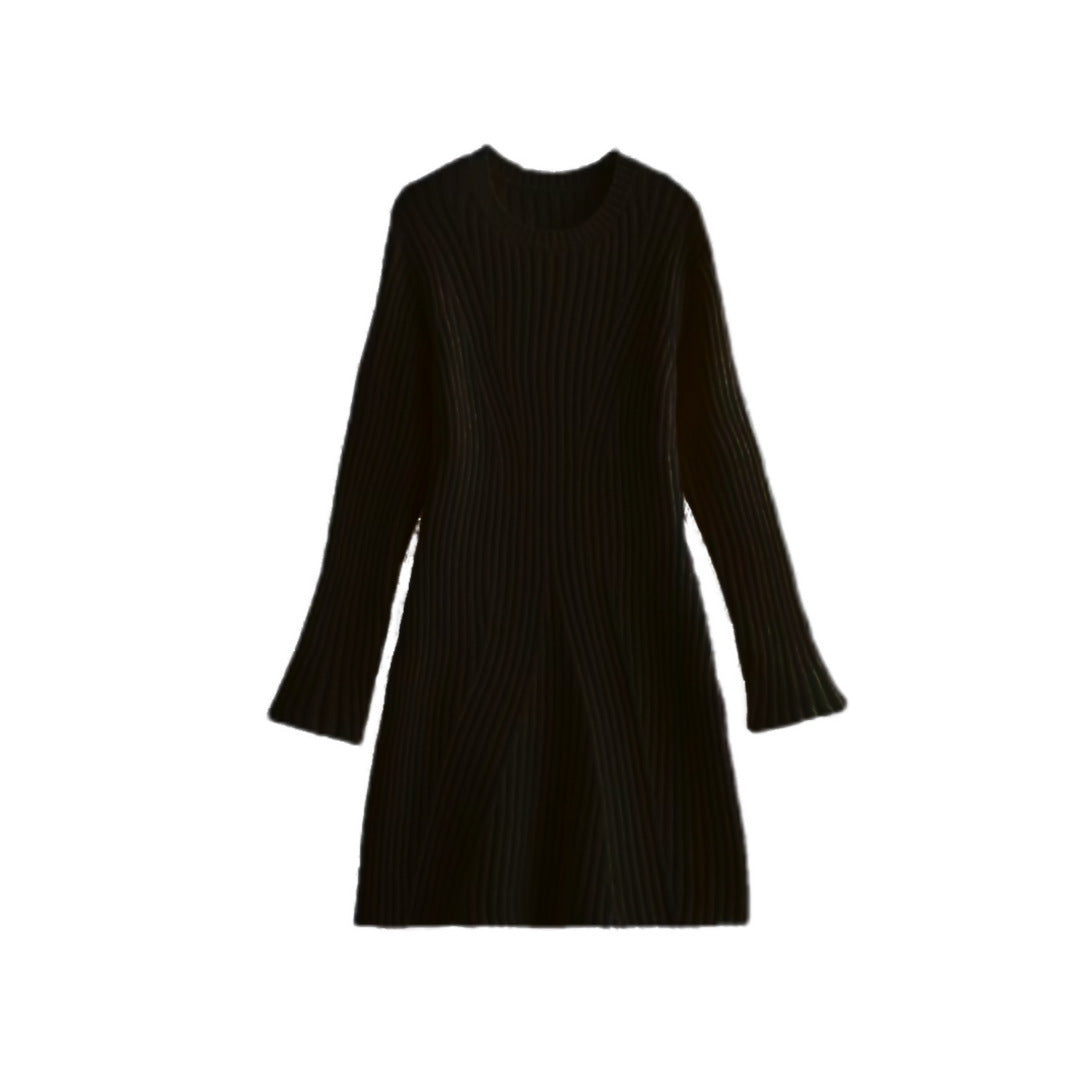 Emmeline Voss | Ribbed Knit Mini Dress For Women