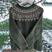 Solange Winterbourne | Nordic Fair Isle Oversized Sweater For Women