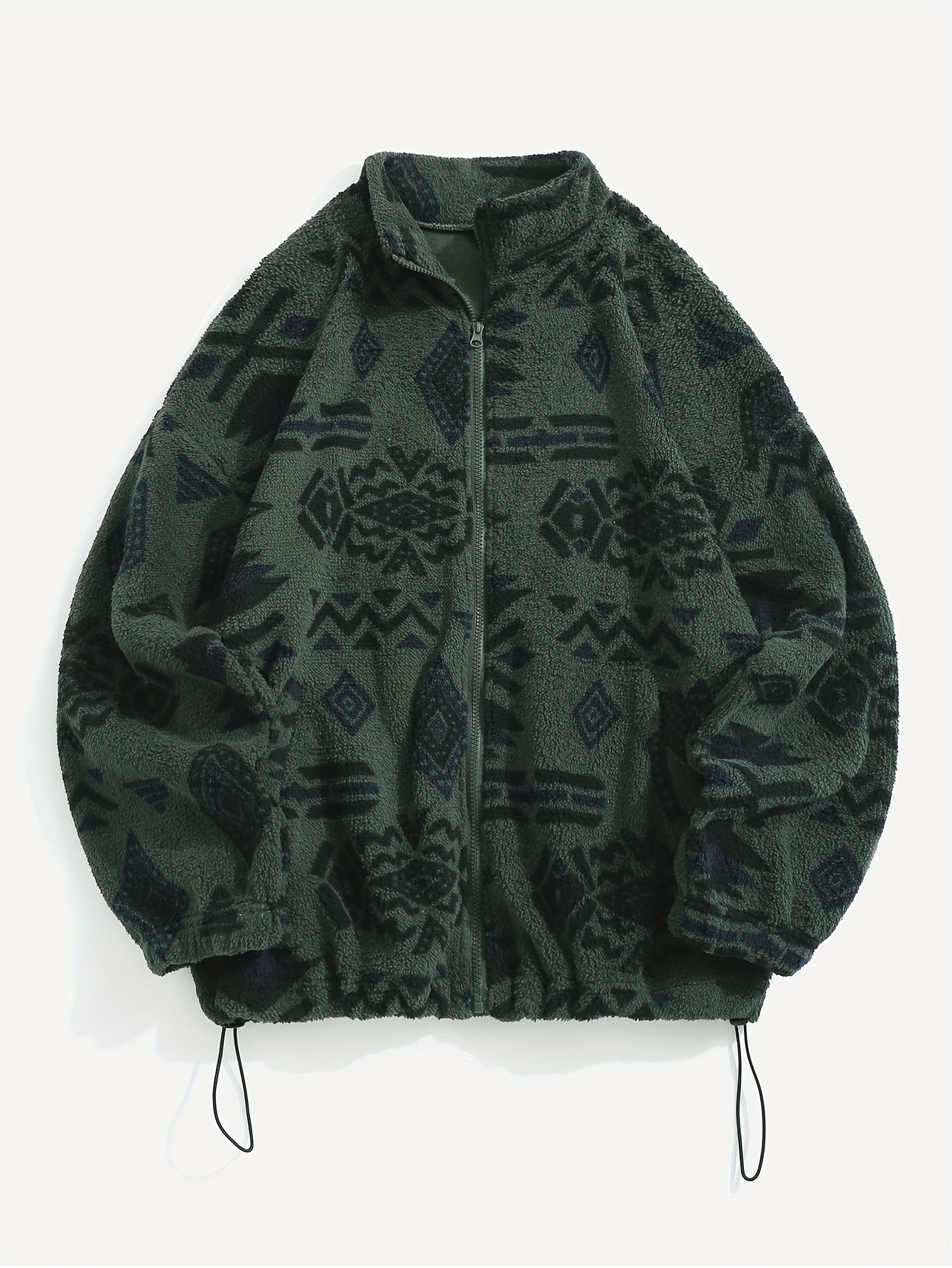 Mathieu Laroche | Patterned Fleece Mens Jacket