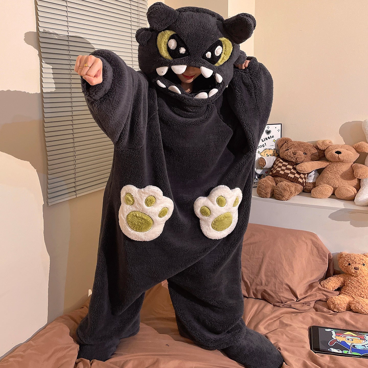 Julian Ferrante | Halloween Pumpkin Fleece Onesie For Unisex