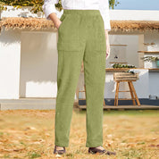 Vivienne Ashford | Corduroy Straight Leg Pants For Women