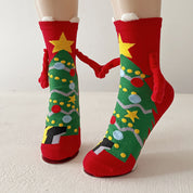 Margaux Rivière | Magnetic Hand-Holding Christmas Socks Unisex & Couples
