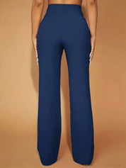 Adele Fontenay | High-Waist Wide-Leg Trousers For Women