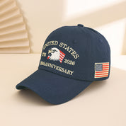 Delphine Lachapelle | Eagle Embroidered 1776 Veterans Day Baseball Cap Unisex