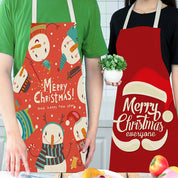 Celeste Duvall | Unisex Christmas Print Kitchen Apron