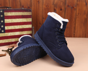 Ines Chastain | Faux Fur Lined Snow Boots For Women