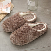 Tatum Lincroft | Plush Closed Toe Mule Slippers For Women