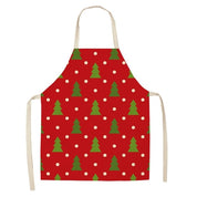 Marguerite Duvernay | Linen Look Christmas Apron With Festive Print