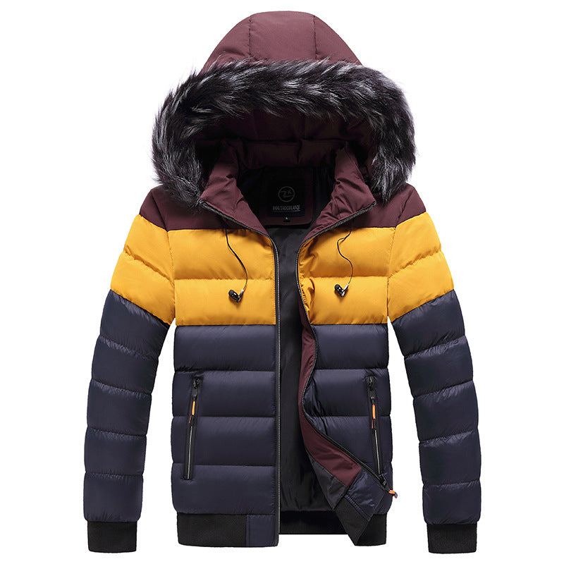 Bennett Calloway | Color Block Puffer Jacket For Men