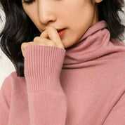 Vera Ashworth | Turtleneck Knit Sweater For Women