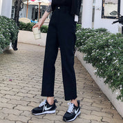 Isolde Renaudin | High Waist Straight Leg Jeans For Women