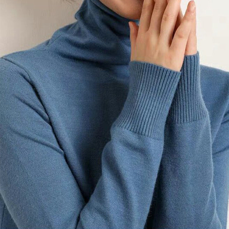 Vera Ashworth | Turtleneck Knit Sweater For Women