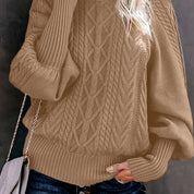 Giselle Beaulieu | Cozy Cable-Knit Sweater For Women