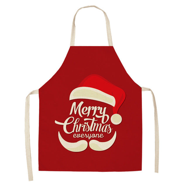 Celeste Duvall | Unisex Christmas Print Kitchen Apron