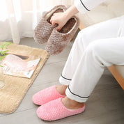 Tatum Lincroft | Plush Closed Toe Mule Slippers For Women