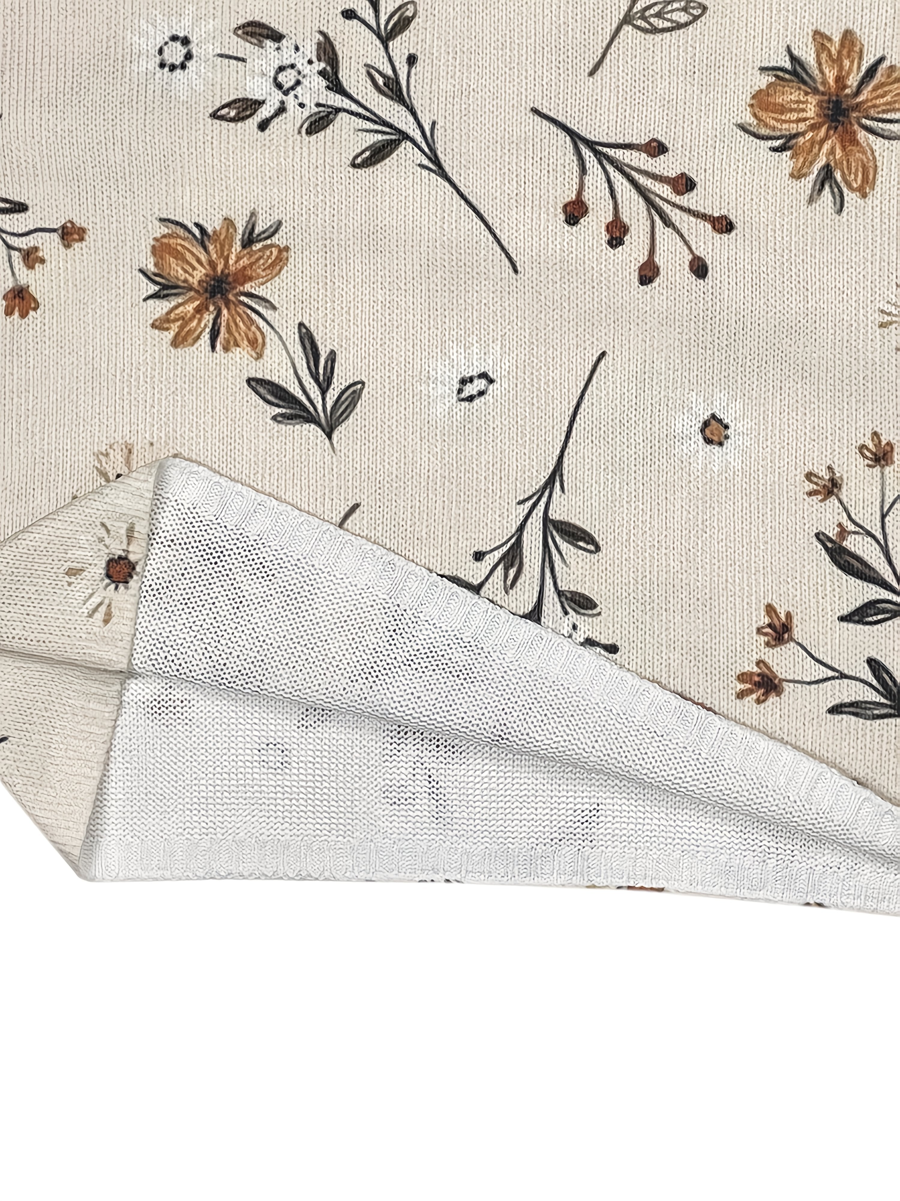 Naomi Beckwith | Floral V-Neck Sweater For Women