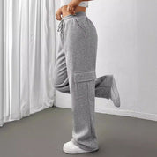 Pauline Rochefort | Cargo Wide Leg Sweatpants For Women
