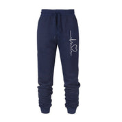 Maxence Aubert | Heartbeat Print Fleece Joggers For Men
