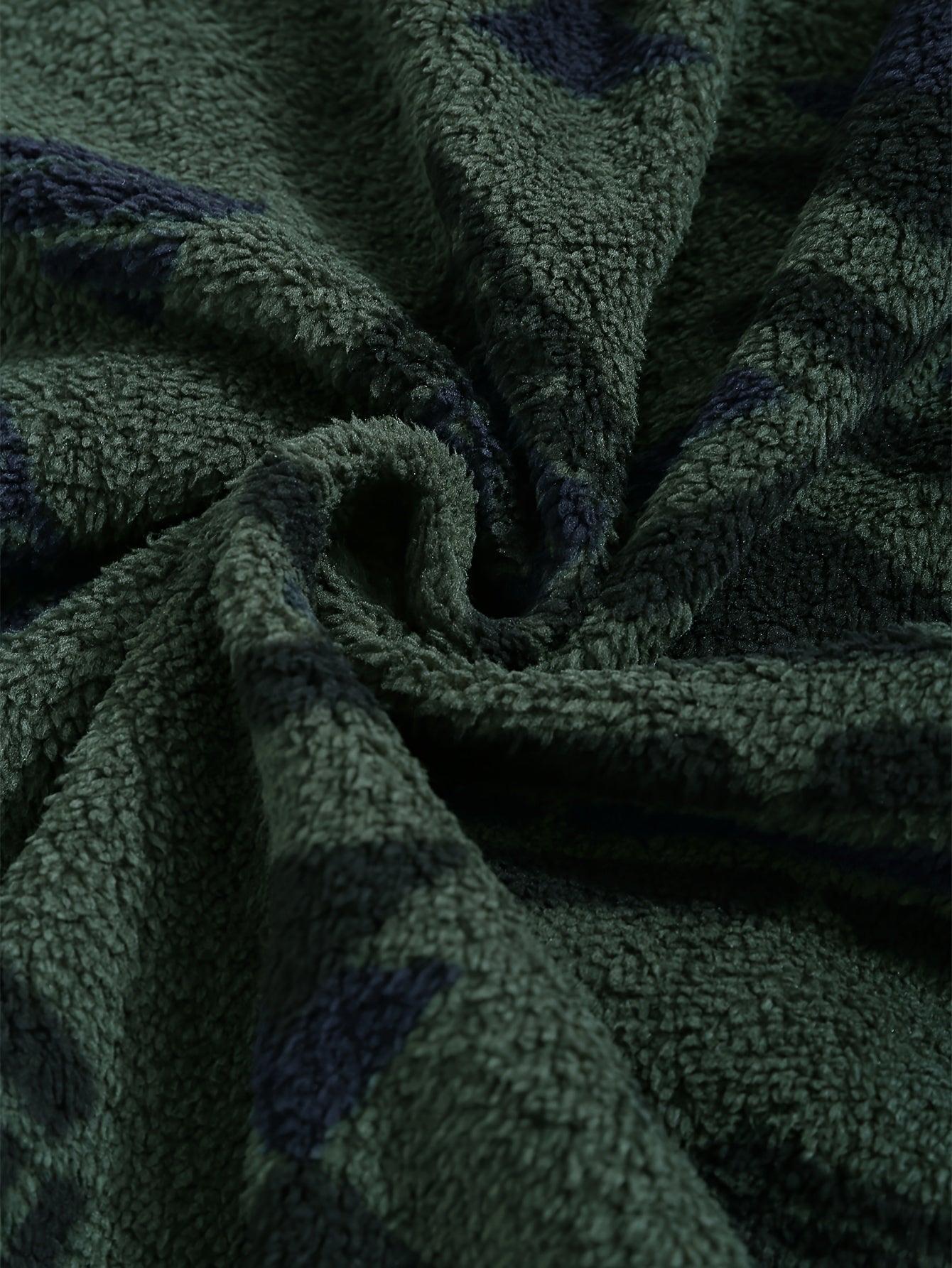 Mathieu Laroche | Patterned Fleece Mens Jacket