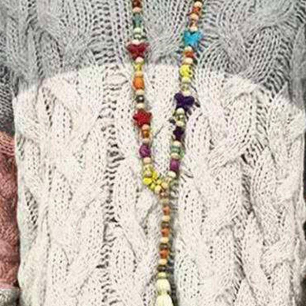 Clémence Delrieu | Colorblock Cable-Knit Hoodie Sweater For Women