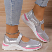 Isabella Renard | Mesh Mary Jane Sneakers For Women