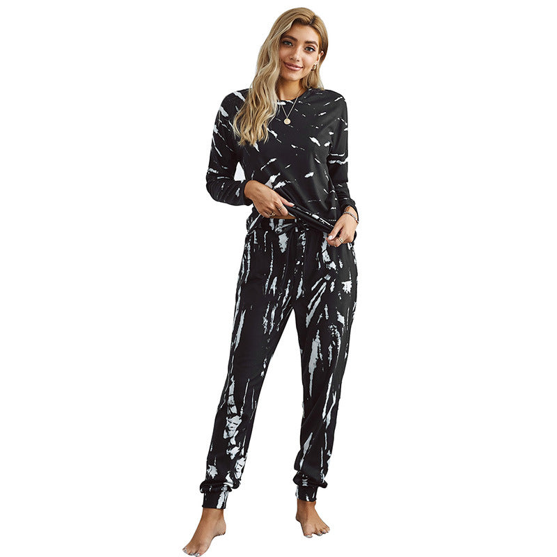 Giselle Castille | Tie-Dye Two Piece Lounge Set For Women