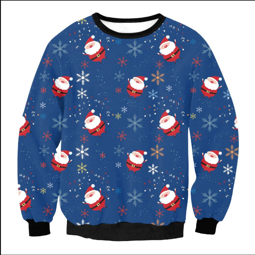 Merry Knit | Multicolor Patchwork Christmas Sweater For Women