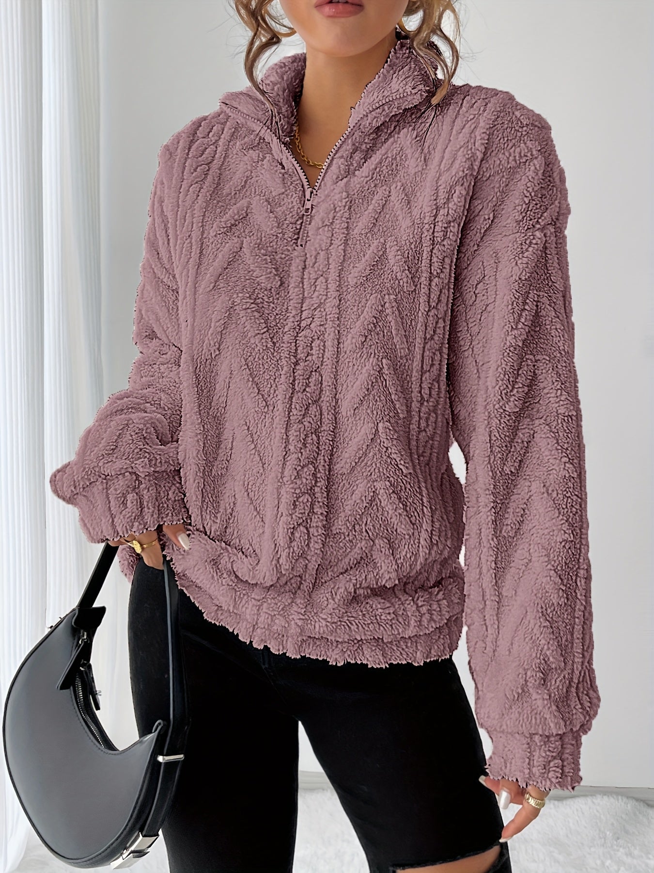 Margherita Solvang | Textured Cable-Knit Sweater For Women