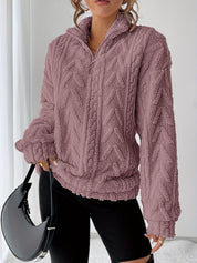 Margherita Solvang | Textured Cable-Knit Sweater For Women