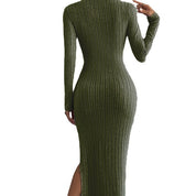 Beatrice Lombardi | Ribbed Knit Maxi Dress For Women