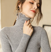 Ludovica Ashcombe | High Neck Cashmere Sweater For Women