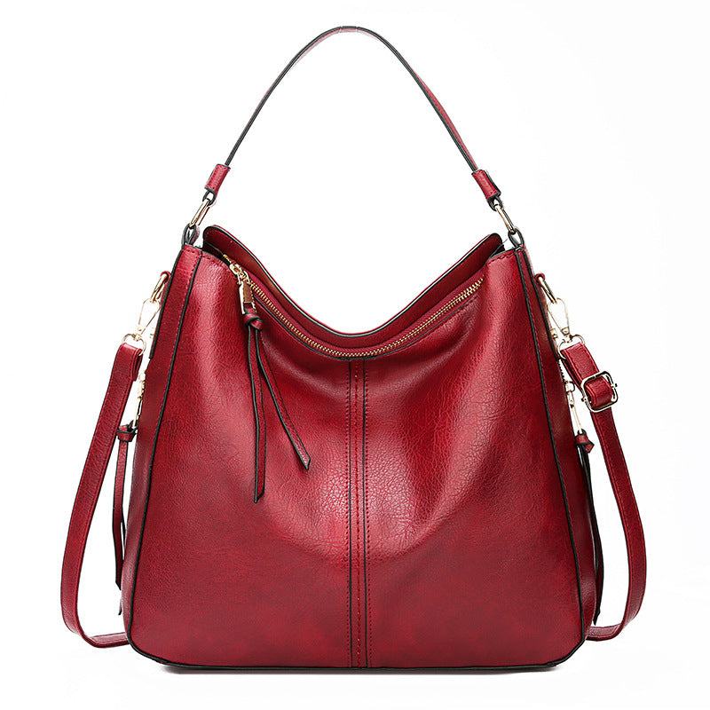 Soft Commute | Zip Hobo Shoulder Bag For Women