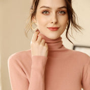 Ludovica Ashcombe | High Neck Cashmere Sweater For Women